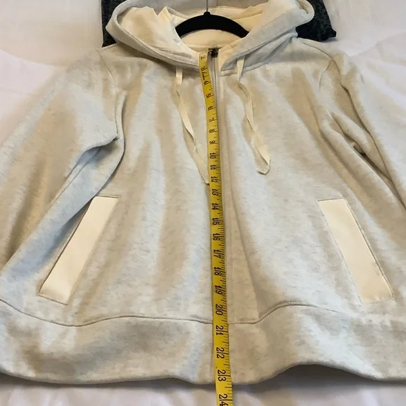 Talbots Off-White Zip-Up Jacket - Picture 6 of 7